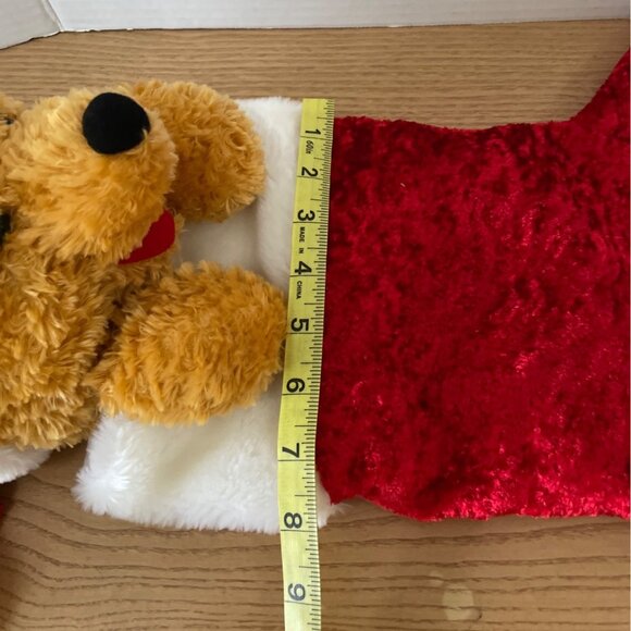 Disney Winnie The Pooh Christmas Stocking 3D Plush 19 In Disney World Exclusive - Picture 7 of 8